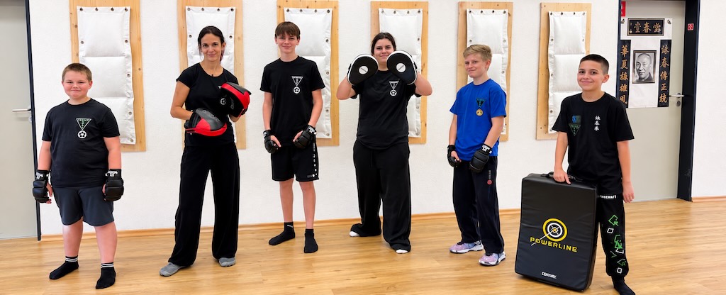 Jugendtraining der WingTsun Kampfkunstschule Salzbug