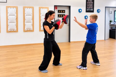 Kindertrainings in der WT Schule Salzburg