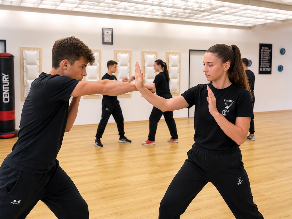 Jugendliche und WingTsun in Salzburg
